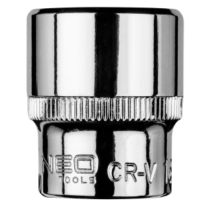 NEO TOOLS Nasadka sześciokątna 3/8", 18 mm, stal C