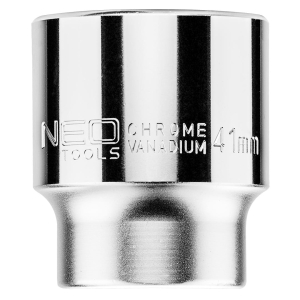 NEO TOOLS Nasadka sześciokątna 3/4", 41 mm, stal C