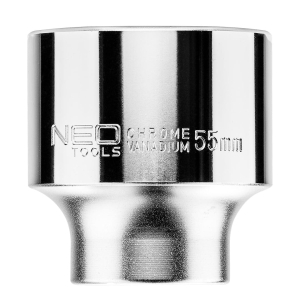 NEO TOOLS Nasadka sześciokątna 3/4", 55 mm, stal C