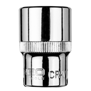 NEO TOOLS Nasadka sześciokątna 1/2”, 19 mm, stal C