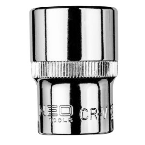NEO TOOLS Nasadka sześciokątna 1/2”, 21 mm, stal C