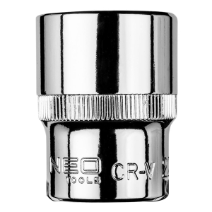 NEO TOOLS Nasadka sześciokątna 1/2”, 22 mm, stal C