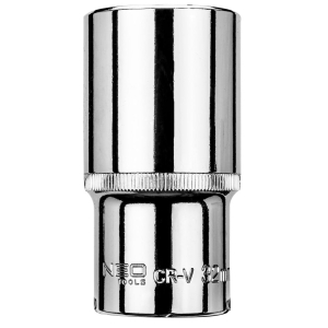 NEO TOOLS Nasadka sześciokątna długa 1/2", 32 mm,