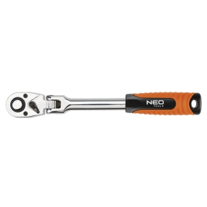 NEO TOOLS Grzechotka 1/2", 285 mm, korpus ze stali