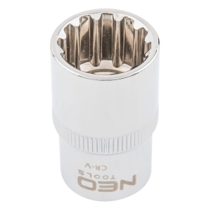 NEO TOOLS Nasadka Spline 1/2", 10 mm, sferyczny ks