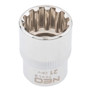 NEO TOOLS Nasadka Spline 1/2", 21 mm, sferyczny ks