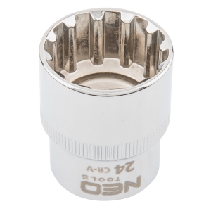 NEO TOOLS Nasadka Spline 1/2", 24 mm, sferyczny ks