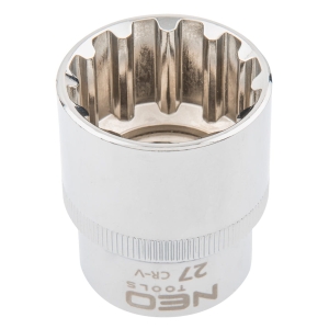 NEO TOOLS Nasadka Spline 1/2", 27 mm, sferyczny ks