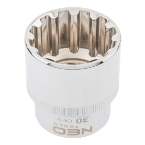 NEO TOOLS Nasadka Spline 1/2", 30 mm, sferyczny ks
