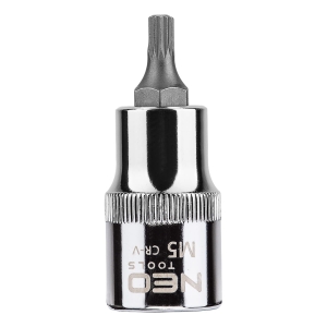 NEO TOOLS Końcówka Spline na nasadce 1/2", M5 x 55