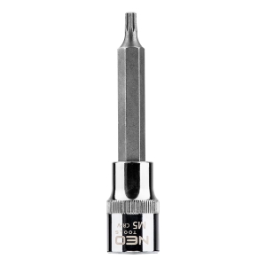NEO TOOLS Końcówka Spline na nasadce 1/2", M5 x 10