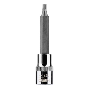 NEO TOOLS Końcówka Torx na nasadce 1/2", T27 x 100