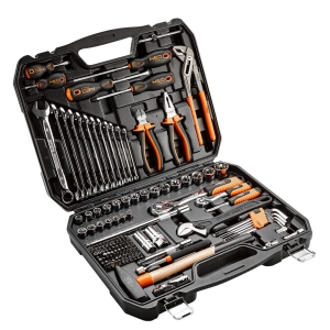 NEO TOOLS Zestaw narzędzi 143 szt.:  grzechotki 2