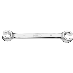 NEO TOOLS Klucz oczkowy półotwarty 10 x 12 mm, odk
