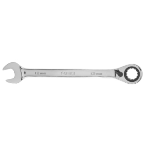 NEO TOOLS Klucz płasko-oczkowy z grzechotką 12 mm,