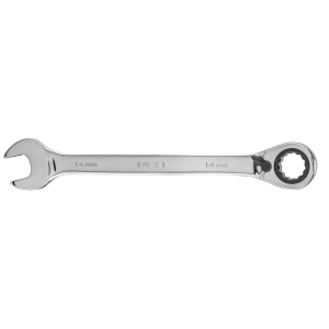 NEO TOOLS Klucz płasko-oczkowy z grzechotką 14 mm,