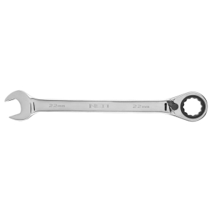 NEO TOOLS Klucz płasko-oczkowy z grzechotką 22 mm,