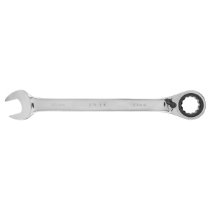 NEO TOOLS Klucz płasko-oczkowy z grzechotką 30 mm,