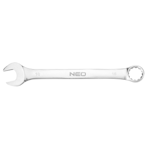 NEO TOOLS Klucz płasko-oczkowy 18 x 220 mm, stal C