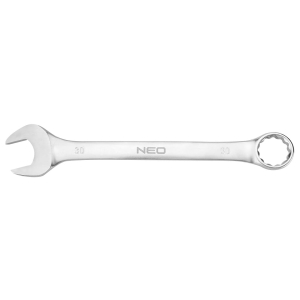 NEO TOOLS Klucz płasko-oczkowy 30 x 340 mm, stal C