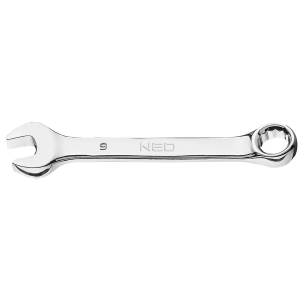 NEO TOOLS Klucz płasko-oczkowy 9 x 93 mm, stal CrV