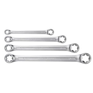 NEO TOOLS Klucze oczkowe Torx T6-T24, 4 szt. T6 x