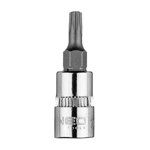 NEO TOOLS Końcówka TORX TX20 na nasadce 1/4", krót