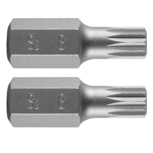 NEO TOOLS Końcówka Spline M8 x 30 mm, S2 x 2 szt.