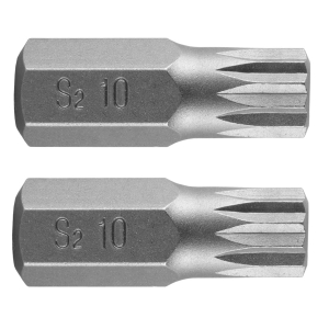 NEO TOOLS Końcówka Spline M10 x 30 mm, S2 x 2 szt.