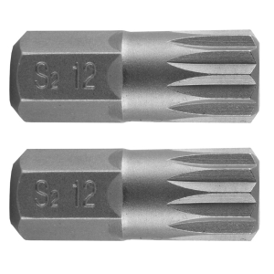 NEO TOOLS Końcówka Spline M12 x 30 mm, S2 x 2 szt.