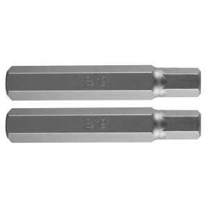 NEO TOOLS Końcówka HEX 12 x 75 mm, S2 x 2 szt.