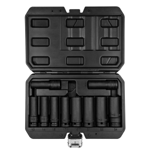 NEO TOOLS Nasadki udarowe sześciokątne, długie, 1/