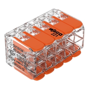 Złączka instalacyjna z dźwignią 221-420 10-PRZEWODOWA