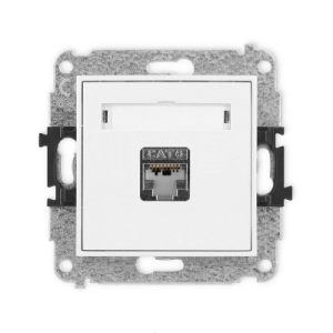 Mechanizm gniazda komputerowego pojedynczego 1xRJ45