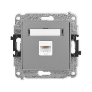 Mechanizm gniazda komputerowego pojedynczego 1xRJ45