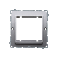 Adapter przejściówka na osprzęt standardu 45×45 mm inox, metalizowany