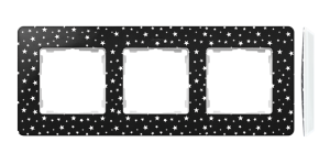Simon 82 Detail 8200630-222 Ramka 3-krotna, Detail