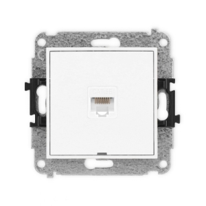 Mechanizm gniazda komputerowego pojedynczego 1xRJ45