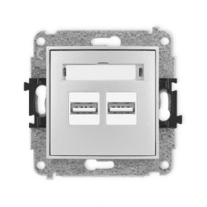 Mechanizm ładowarki USB podwójnej 2xUSB A
