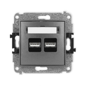 Mechanizm ładowarki USB podwójnej 2xUSB A
