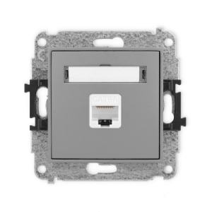 Mechanizm gniazda komputerowego pojedynczego 1xRJ45