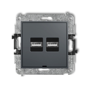 Mechanizm ładowarki USB podwójnej 2xUSB A