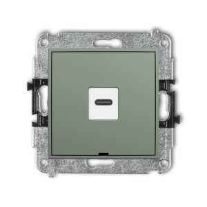 Mechanizm gniazda pojedynczego 1xUSB C-C