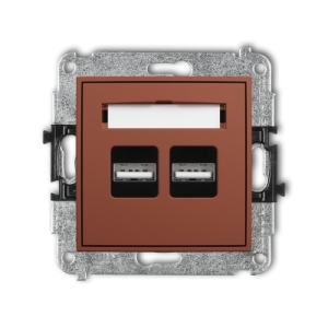 Mechanizm ładowarki USB podwójnej 2xUSB A