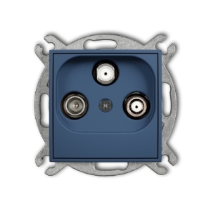ICON navy blue 64IGSN Mechanizm gniazda abonenckie