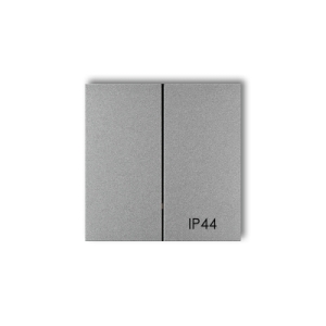 Klawisze podwójne do łączników IP 44 ICON, MINI (komplet dwóch sztuk)