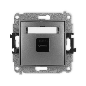 Mechanizm gniazda pojedynczego 1xUSB C-C