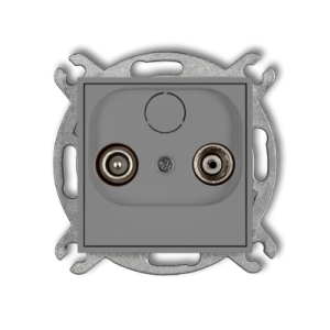 MINI szary mat 27MG9P Mechanizm gniazda abonenckie