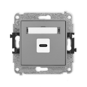 Mechanizm gniazda pojedynczego 1xUSB C-C