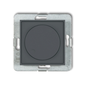 Mechanizm elektronicznego regulatora oświetlenia przyciskowo-obrotowego